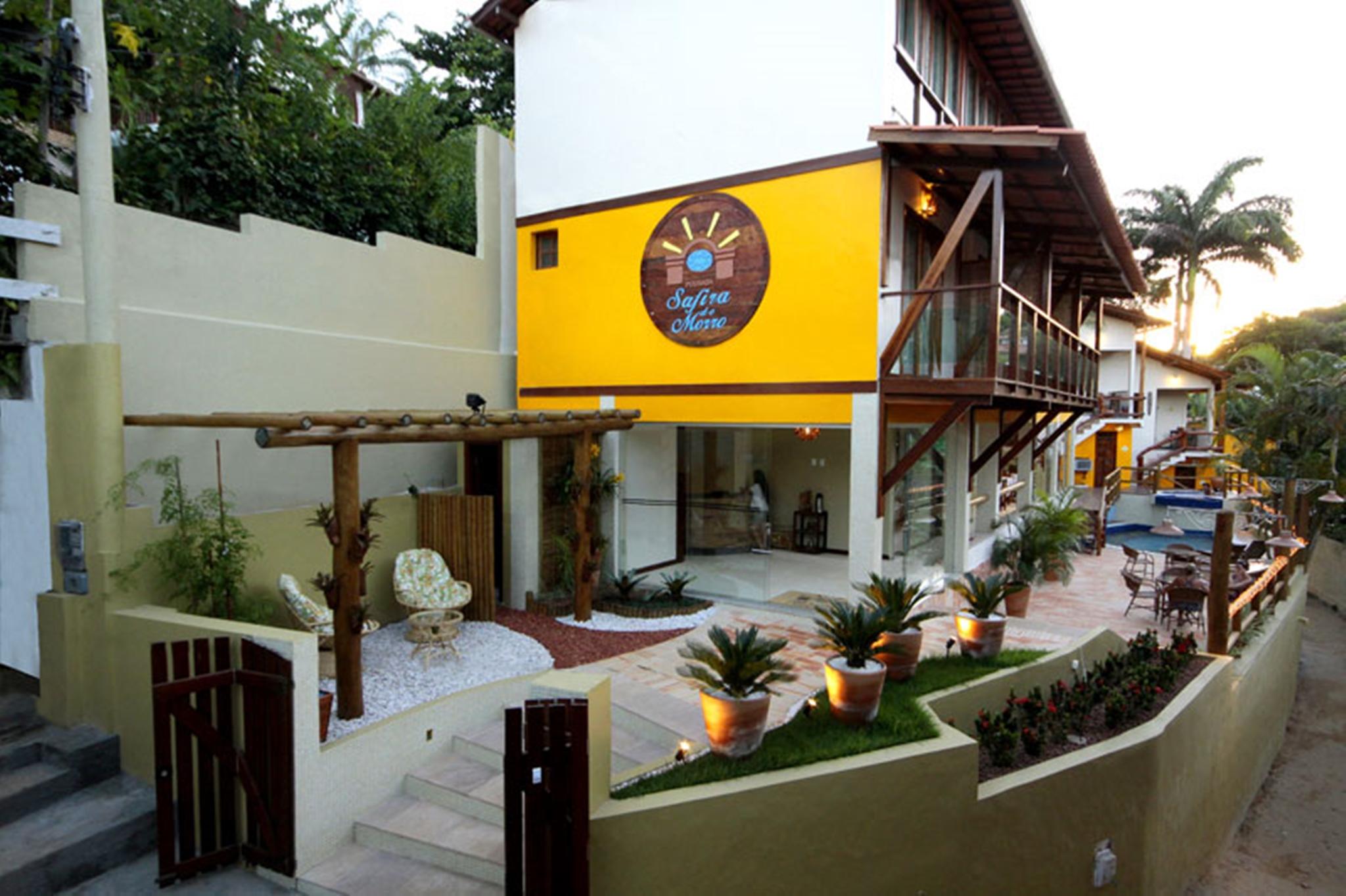 Pousada Safira Do Morro Morro de São Paulo Exterior photo